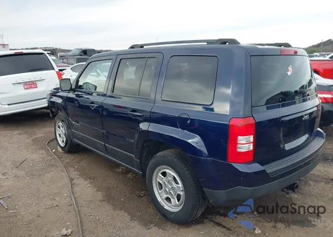 2016 Jeep Patriot Sport from USA, damaged, VIN 1C4NJPBA6GD683181